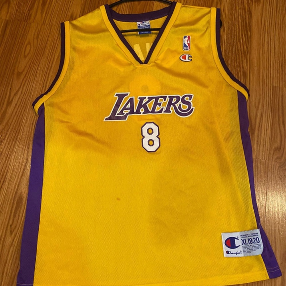 Vintage Los Angeles Lakers Kobe Bryant Jersey Size Youth XL